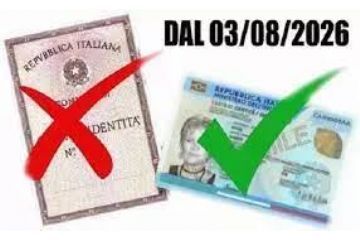 Avviso scadenza carte di identit&#224; in formato cartaceo